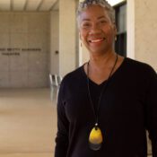 Carolyn West is the founder and executive director of the Thank You Darlin’ Foundation. They are hosting a youth poetry slam April 16 at I.M. Terrell Academy for STEM and VPA. (Marcheta Fornoff | Fort Worth Report)